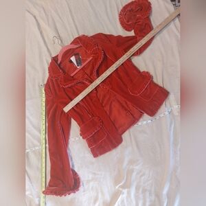 S PINK Stretch Velvet sweet soft 💘 jacket blazer new with tags GNW pockets